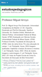 Mobile Screenshot of estudospedagogicos.wordpress.com