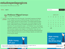 Tablet Screenshot of estudospedagogicos.wordpress.com