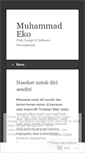 Mobile Screenshot of muhammadeko.wordpress.com