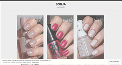 Desktop Screenshot of nailpolishphotos.wordpress.com