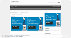 Desktop Screenshot of issmyptech.wordpress.com