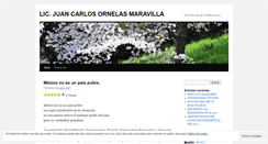 Desktop Screenshot of ornelasmaravilla007.wordpress.com