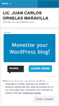 Mobile Screenshot of ornelasmaravilla007.wordpress.com