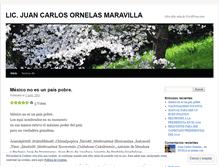 Tablet Screenshot of ornelasmaravilla007.wordpress.com
