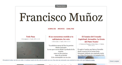 Desktop Screenshot of fmunozj.wordpress.com