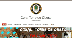 Desktop Screenshot of coraltorreobeso.wordpress.com