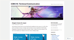 Desktop Screenshot of com315.wordpress.com