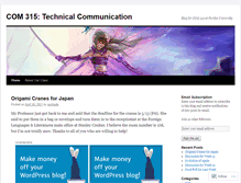 Tablet Screenshot of com315.wordpress.com