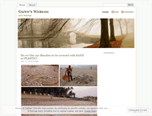 Tablet Screenshot of gijyo.wordpress.com