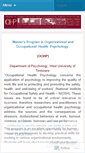 Mobile Screenshot of occupationalhealthpsychology.wordpress.com