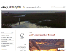 Tablet Screenshot of cheapphonepics.wordpress.com