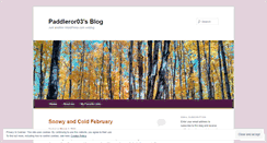 Desktop Screenshot of paddleror03.wordpress.com