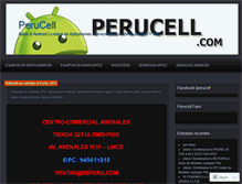 Tablet Screenshot of androidperu.wordpress.com