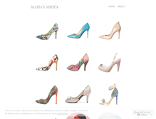 Tablet Screenshot of mamasshoes.wordpress.com