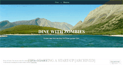 Desktop Screenshot of dinewithzombies.wordpress.com