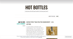 Desktop Screenshot of hotbottles.wordpress.com