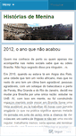 Mobile Screenshot of historiasdemenina.wordpress.com