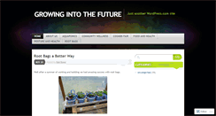 Desktop Screenshot of growingintothefuture.wordpress.com