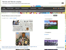 Tablet Screenshot of naturocosplay.wordpress.com