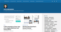 Desktop Screenshot of jimehrenberg.wordpress.com