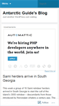 Mobile Screenshot of antarcticguide.wordpress.com