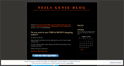 Desktop Screenshot of neilsgenieblog.wordpress.com