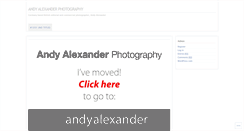 Desktop Screenshot of andyalexander.wordpress.com