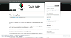 Desktop Screenshot of italiawijn.wordpress.com