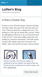 Mobile Screenshot of lalflen.wordpress.com