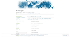 Desktop Screenshot of jackpurple.wordpress.com