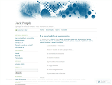 Tablet Screenshot of jackpurple.wordpress.com