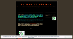 Desktop Screenshot of lamardemusicas.wordpress.com
