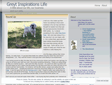 Tablet Screenshot of greytinspirations.wordpress.com