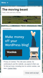 Mobile Screenshot of movingbeast.wordpress.com