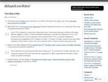 Tablet Screenshot of delayedoscillator.wordpress.com