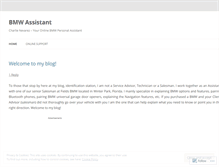 Tablet Screenshot of bmwadvisor.wordpress.com