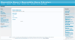 Desktop Screenshot of nasrettinhocafikralari.wordpress.com
