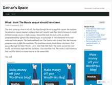 Tablet Screenshot of dathann.wordpress.com