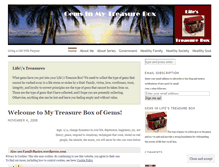 Tablet Screenshot of judystreasurebox.wordpress.com