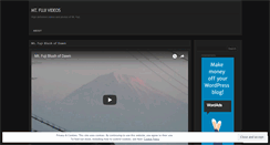 Desktop Screenshot of fujivideos.wordpress.com