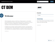 Tablet Screenshot of ctdem.wordpress.com