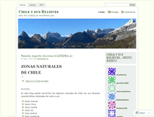 Tablet Screenshot of chilerelieves.wordpress.com