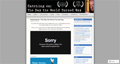 Desktop Screenshot of catchingonmovie.wordpress.com