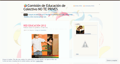 Desktop Screenshot of educacionformacionvoluntariado.wordpress.com