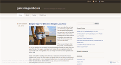 Desktop Screenshot of garciniagambosia.wordpress.com