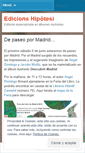 Mobile Screenshot of hipotesi.wordpress.com
