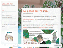 Tablet Screenshot of hipotesi.wordpress.com