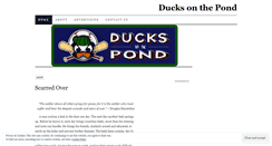 Desktop Screenshot of ducksonthepondkid.wordpress.com