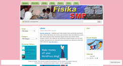 Desktop Screenshot of fisikasmp.wordpress.com