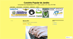 Desktop Screenshot of cursinhopopulardejandira.wordpress.com